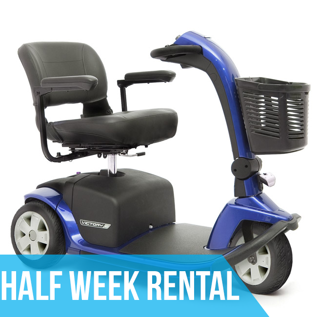 (Half Week Rental) HD Mobility Scooter