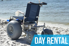 1 Day Rental De-Bug Beach Wheelchair