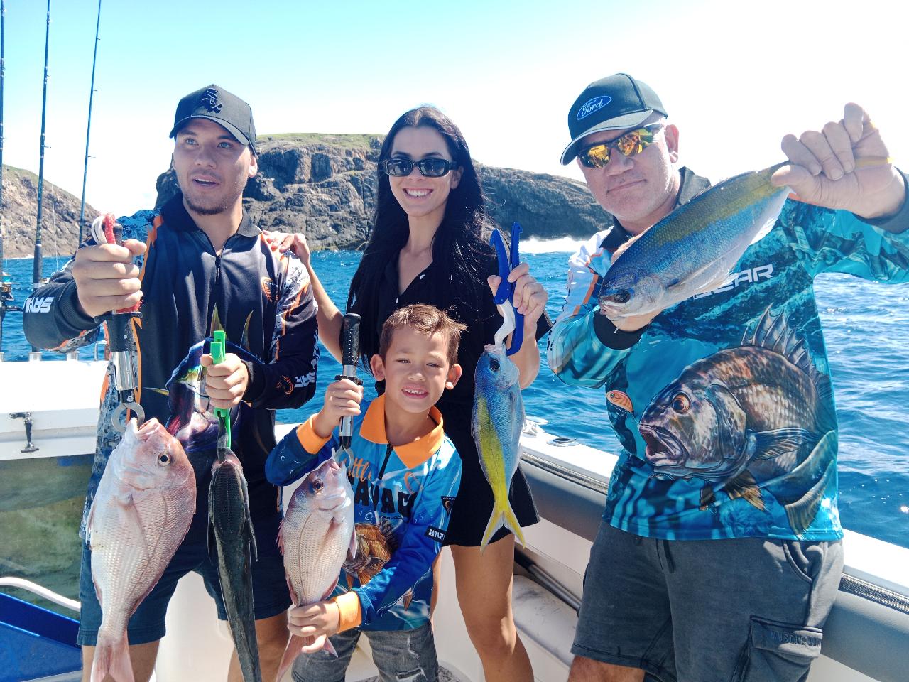 6 Hour 3/4 Day Mixed Fishing Charter