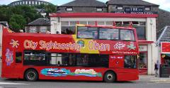 City Sightseeing Oban open-top bus tour to Atlantic Bridge 2017