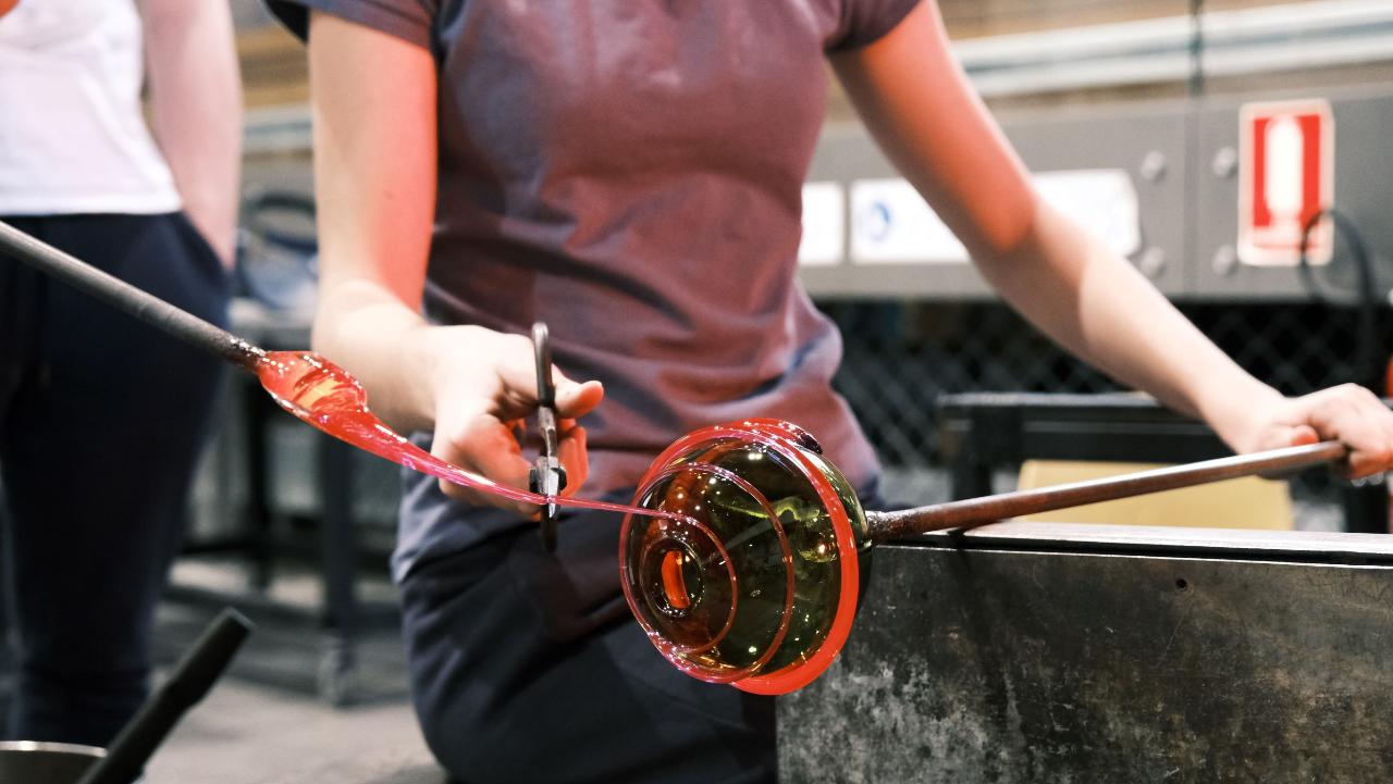 Teen Glass Blowing Canberra Glassworks Reservations