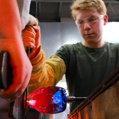 Teen Glass Blowing