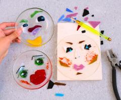 Rizz Bowls: Kilnformed Characters in Glass