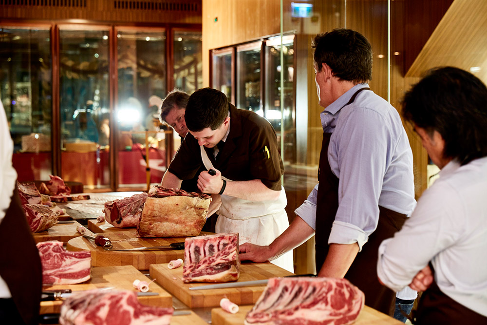 Beef Butchery Class at Victor Churchill