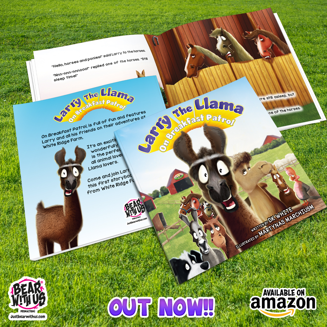Larry the Llama on Breakfast patrol - Children's Book