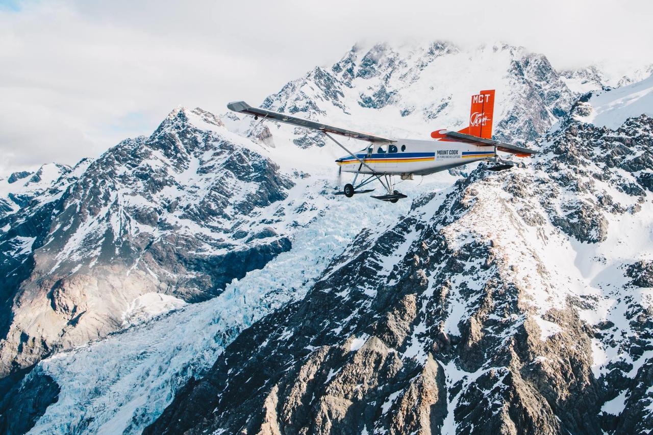 Mt Cook Day Tour From Christchurch via Tekapo With Glacier Landing (Small Group, Carbon Neutral)