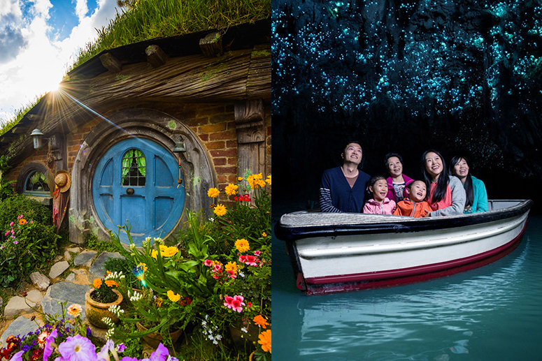 Hobbiton & Waitomo Caves Small Group Tour from Auckland