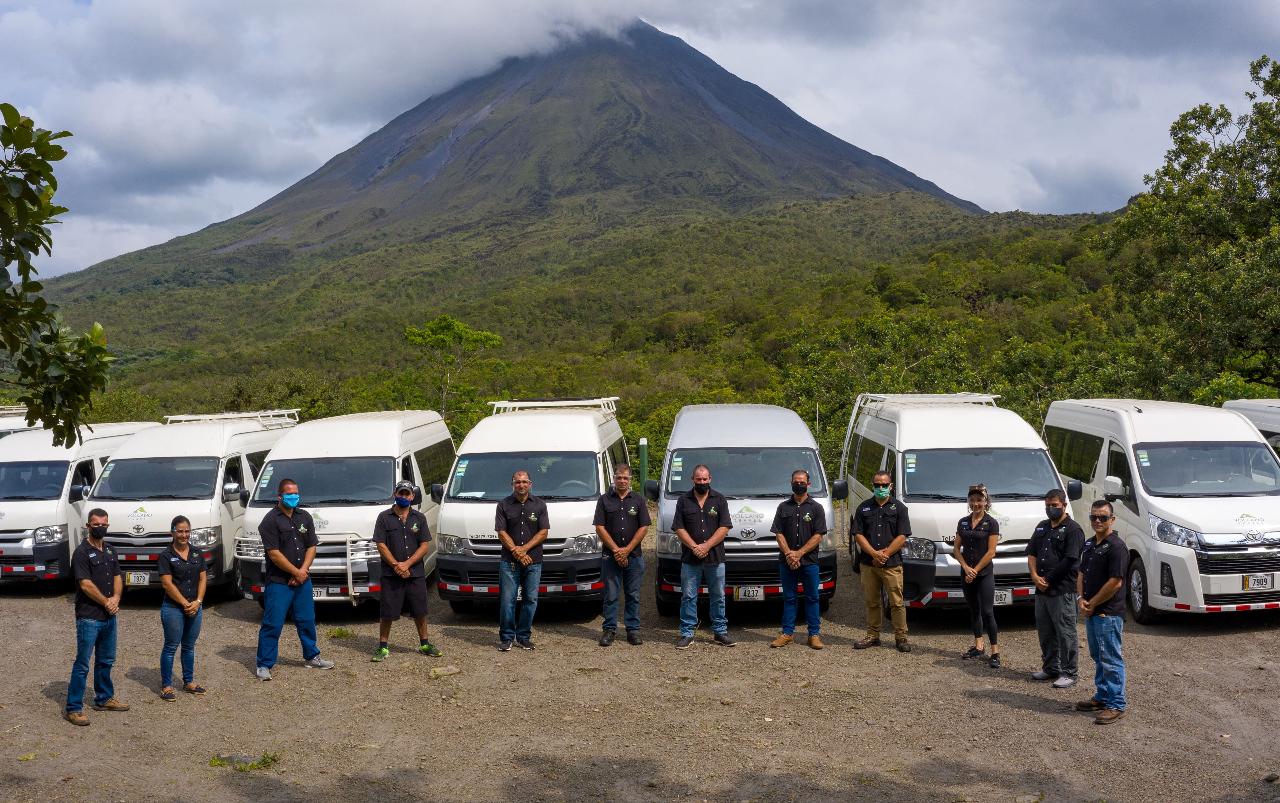 From Playa Montezuma to  La Fortuna/Arenal 