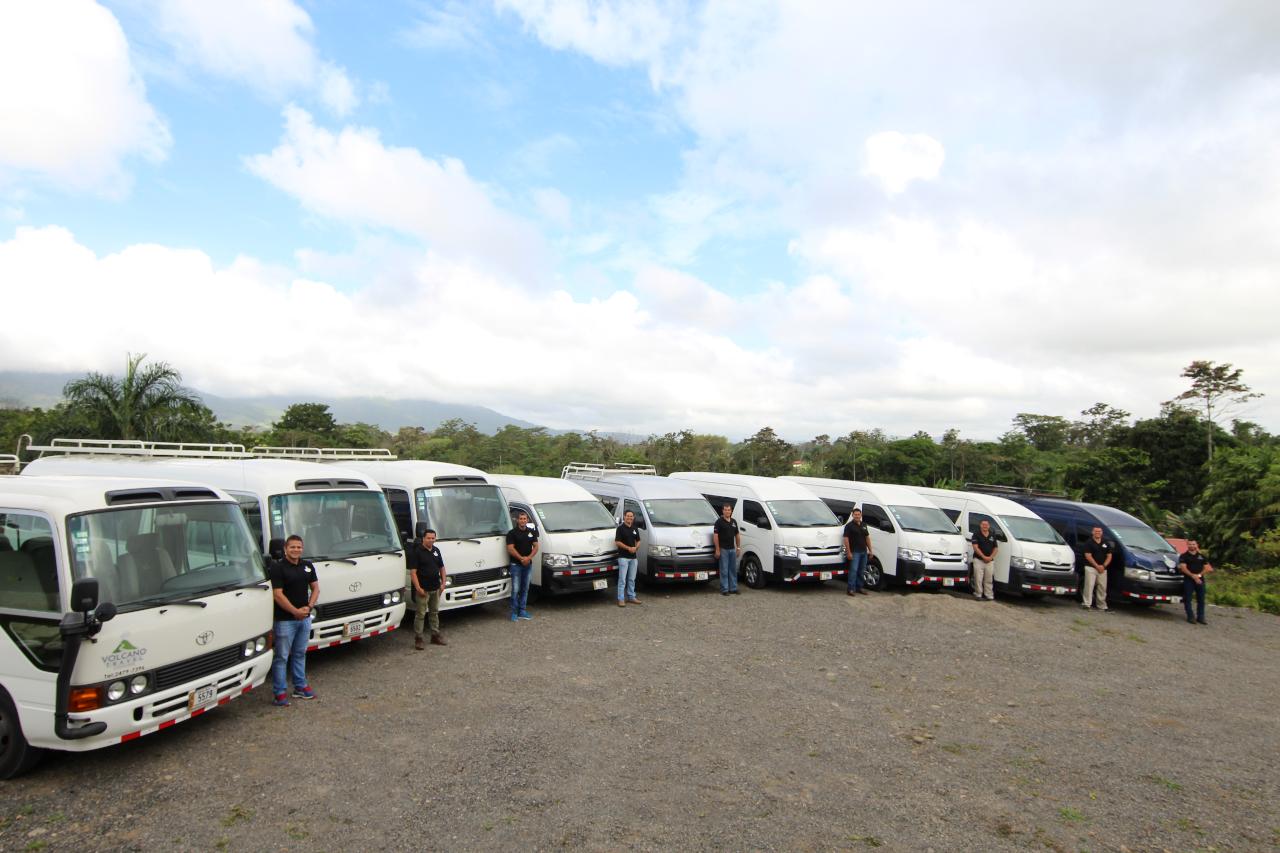 From Naranjo (Chayote Lodge ) to La Fortuna / Arenal  