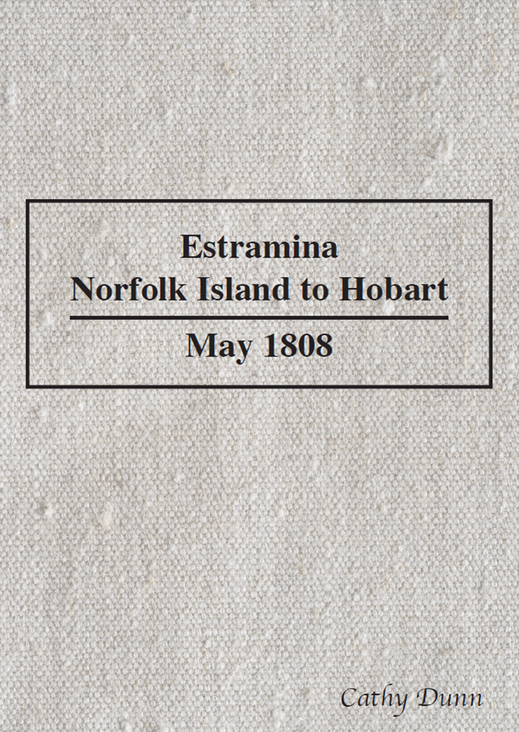 Estramina: Norfolk Island to Hobart May 1808