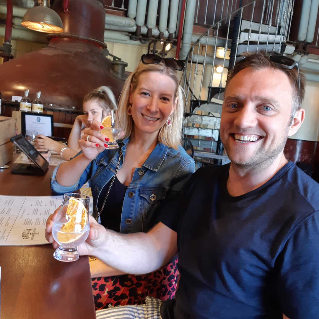 A TIPPLE OF GIN FULL DAY SHARED TOUR.