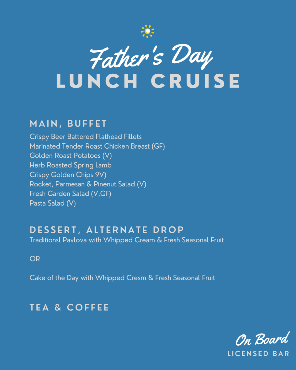 Father's Day Lunch Cruise
