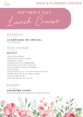 Mothers Day Lunch Cruise