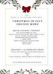Bass & Flinders Xmas in July Cruise 