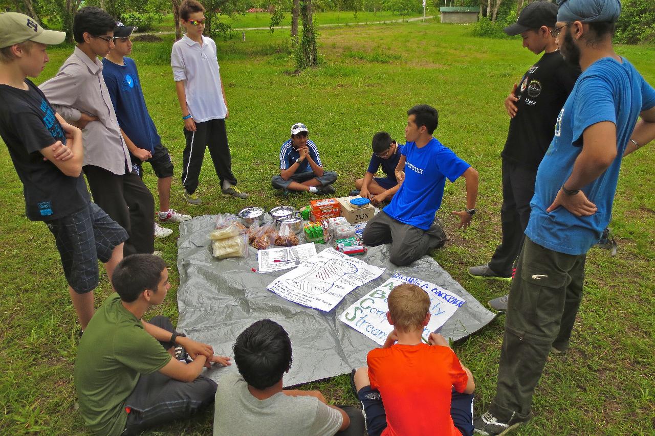 CMRCA Adventure Camp Day 1: Camping and Survival Skills Course