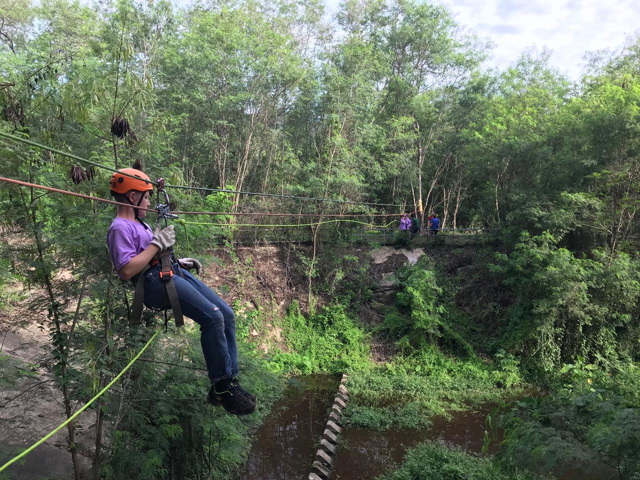 CMRCA Adventure Camp Day 3: Rope Bridge Challenge