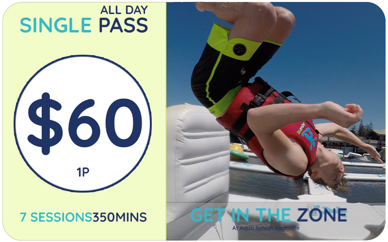 DAY PASS (14+ Years Old / Adult) -  REDCLIFFE