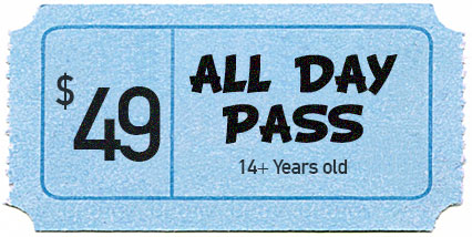 ALL DAY PASS (14+ Years Old / Adult) - REDCLIFFE