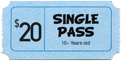 SINGLE SPLASH (10+ Years Old / Adult) - REDCLIFFE