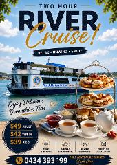 Dolphin Spotting & Devonshire tea morning or Sunset River Cruise 