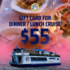 Gift Card - $55  - Dinner / lunch cruise 