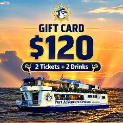 Gift Card x2 tickets x2 drinks