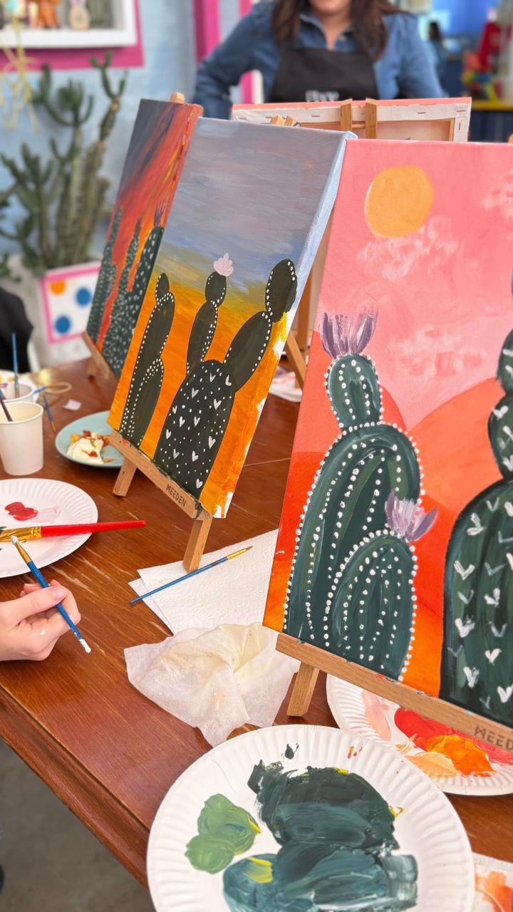 Paint & Sip Desert Blooms