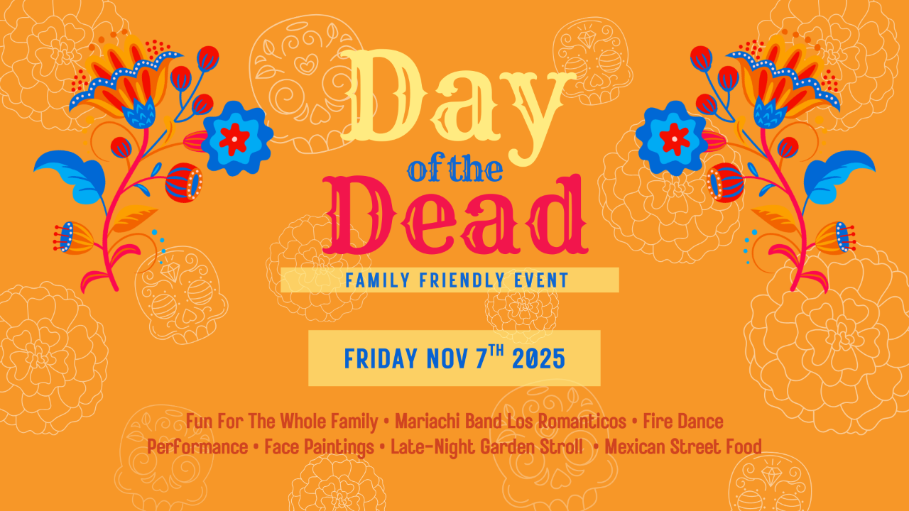 Day of the Dead - Family Friendly - Friday 7th November - ONLY TICKETS AT RECEPTION AVAILABLE