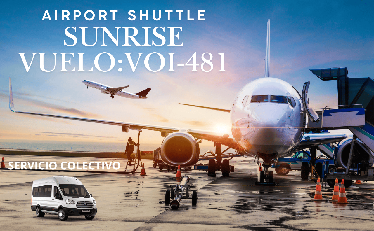 Ruta A – Shuttle Bacalar → Aeropuerto CTM (05:45 inicio)