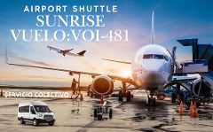 Ruta A – Shuttle Bacalar → Aeropuerto CTM (05:45 inicio)