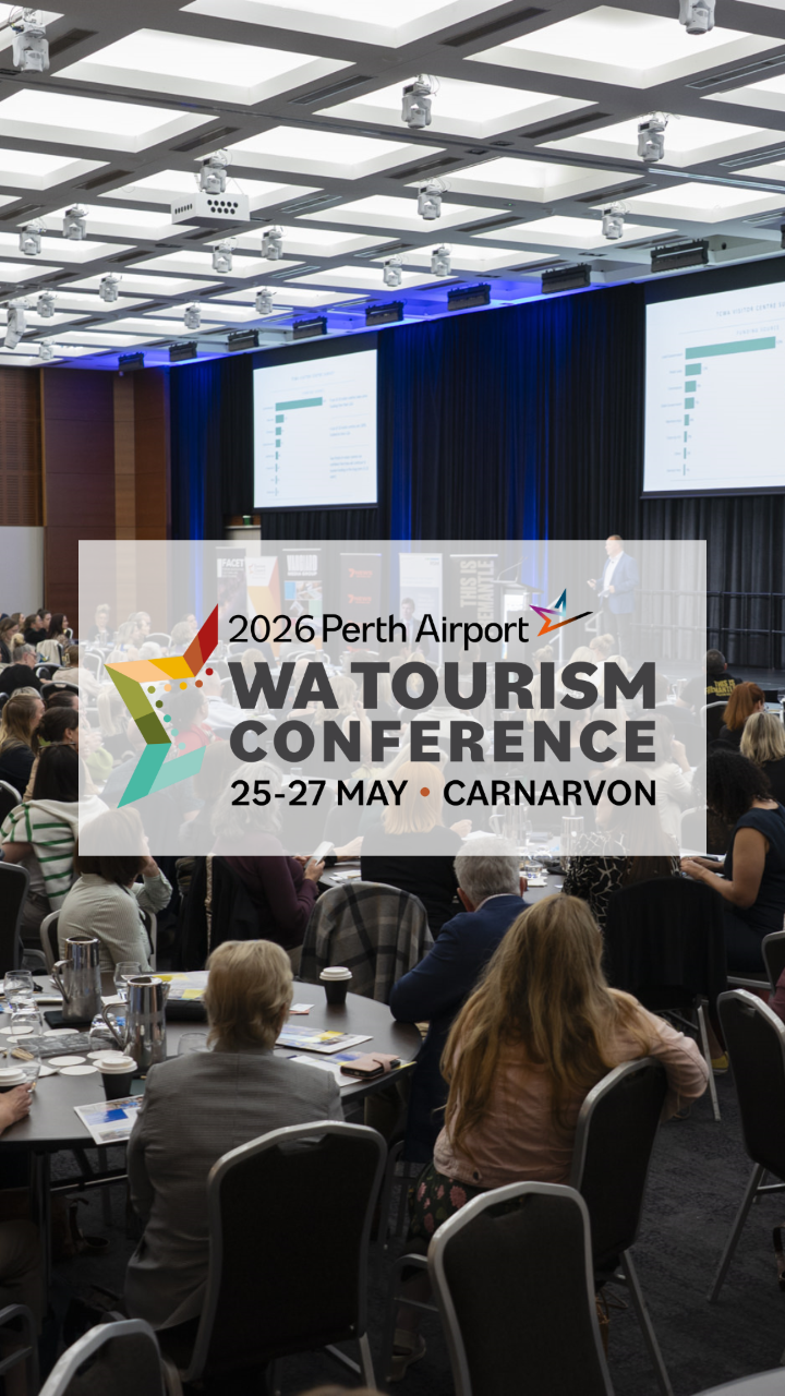 WA Tourism Conference - Flights, Accommodation (2Nights) and Conference Ticket (Starting price flight cost only.)