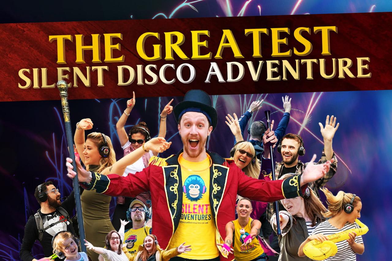 "The Greatest Silent Disco Adventure" in Manchester