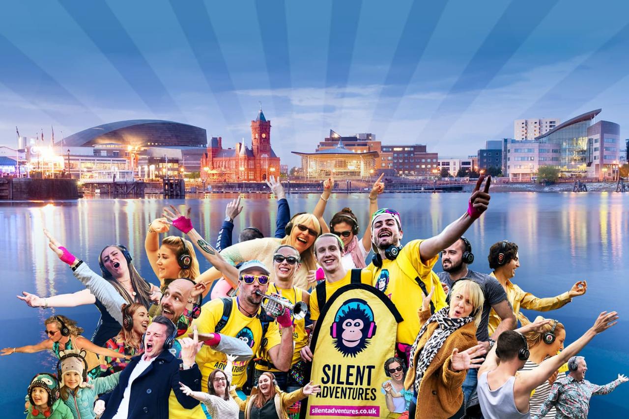 A Silent Disco Adventure in Cardiff