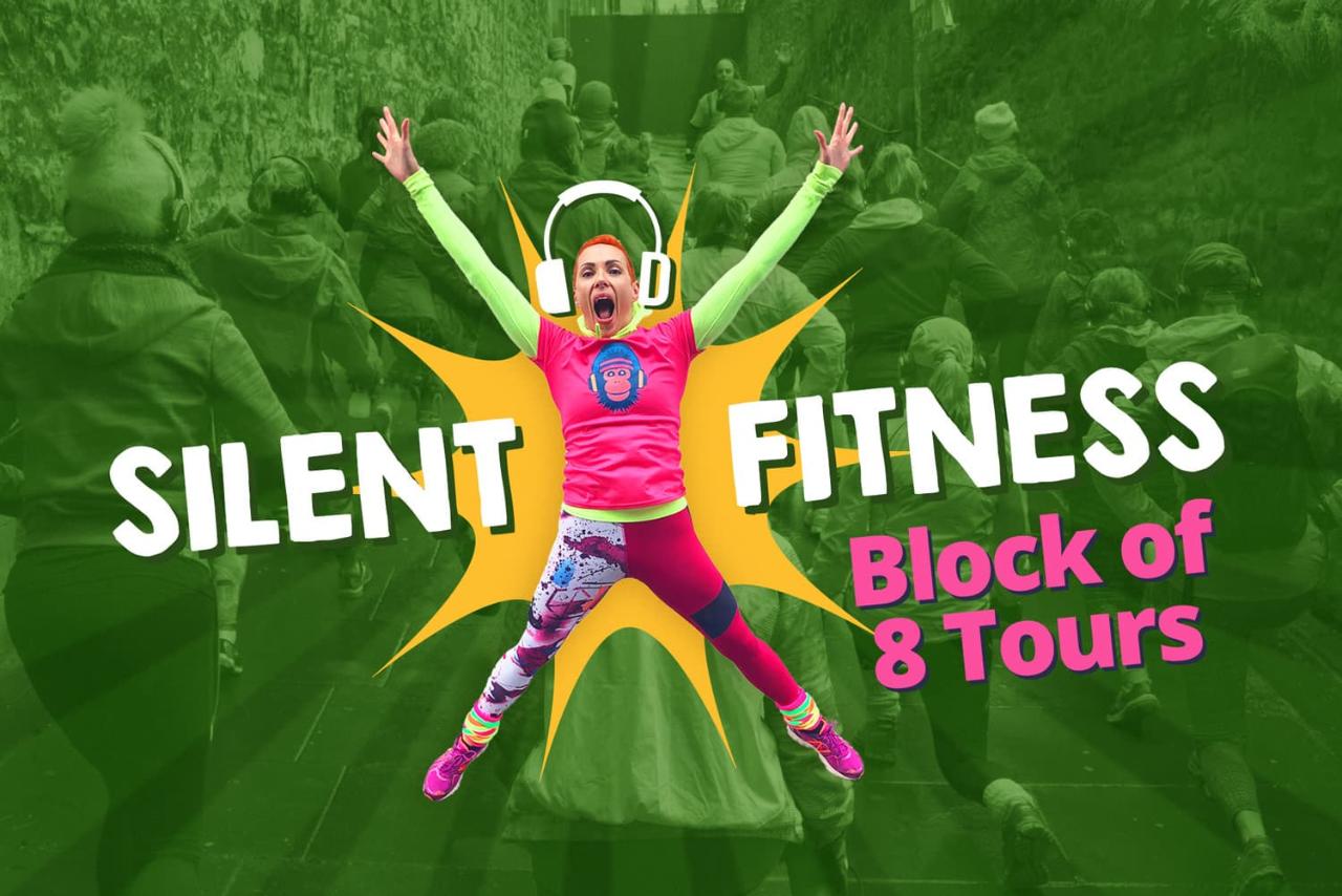 Silent Fitness (Block of 8 Classes)