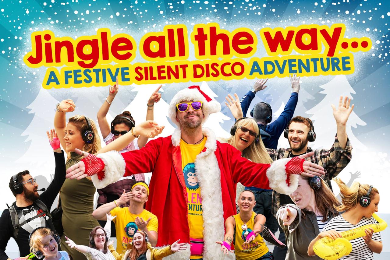 A Festive Silent Disco Adventure in Glasgow