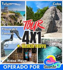 TULUM 4X1 + Aldea Maya 