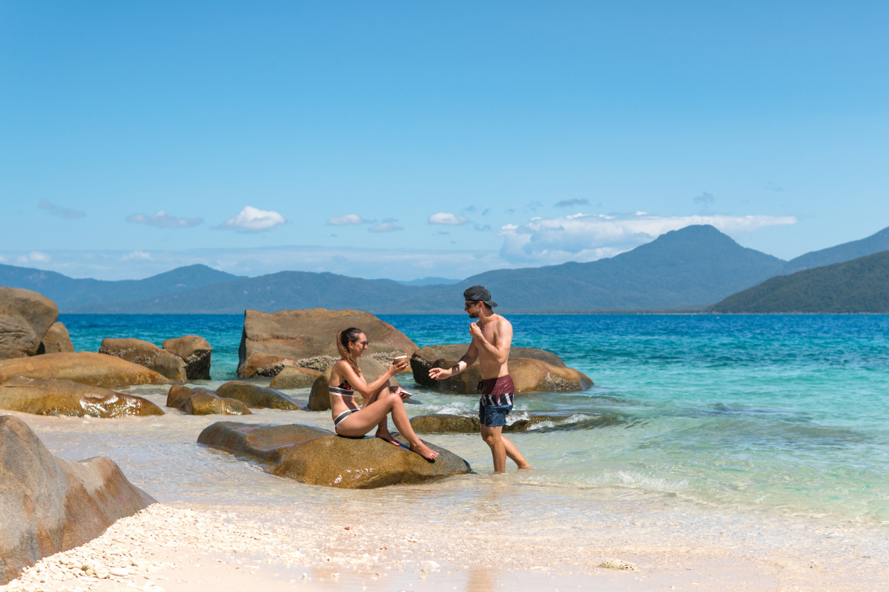 Full Day Tour | Fitzroy Island to Cairns & Snorkel Equipment
