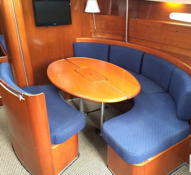 Skippered Beneteau 47.7 with crew for up to 20 passengers