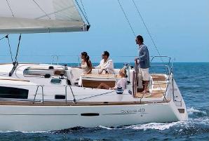 Bareboat Beneteau First 40 or Oceanis 40 for up to 12 persons