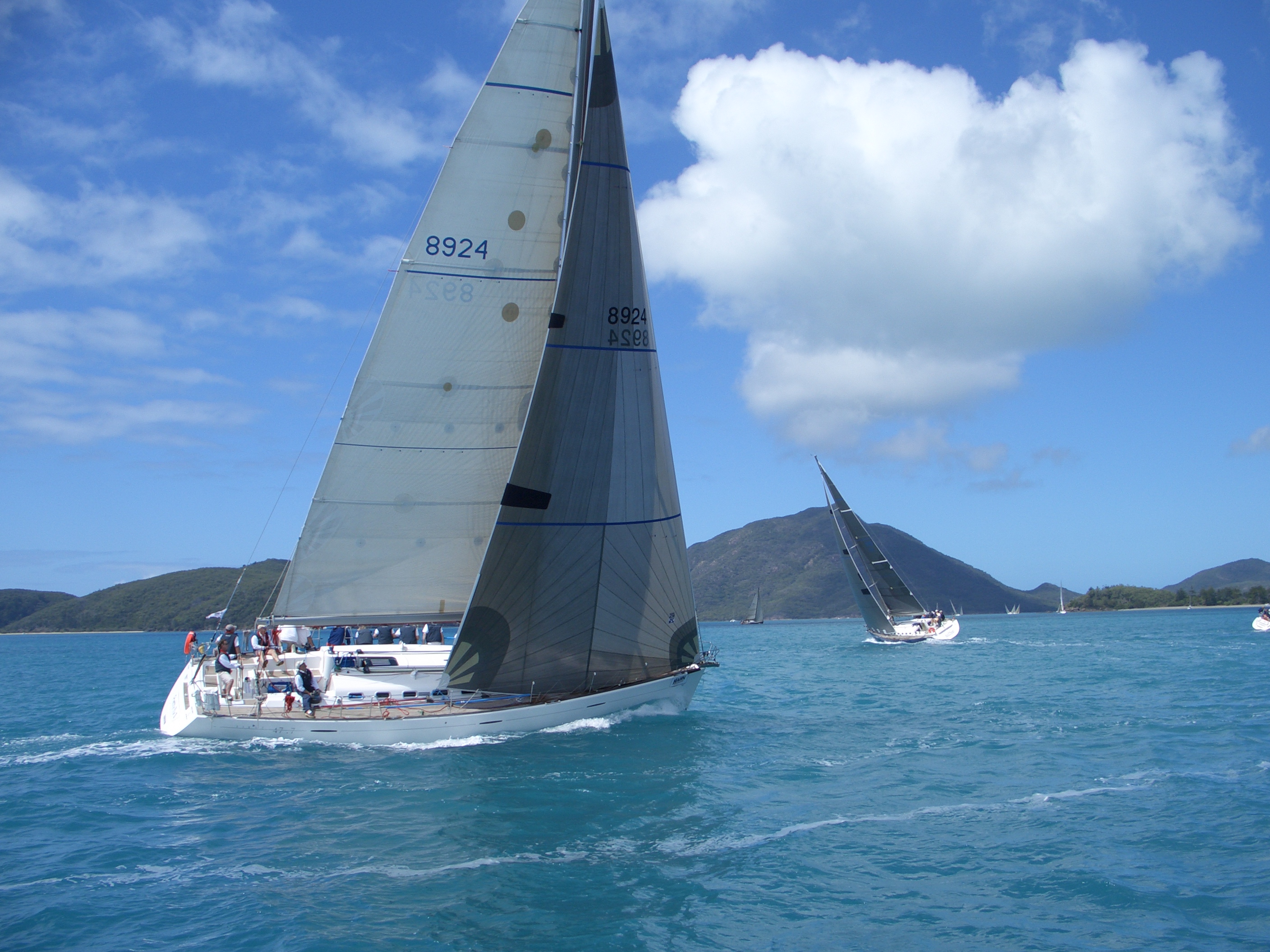 Skippered Beneteau 47.7 with crew for up to 20 passengers