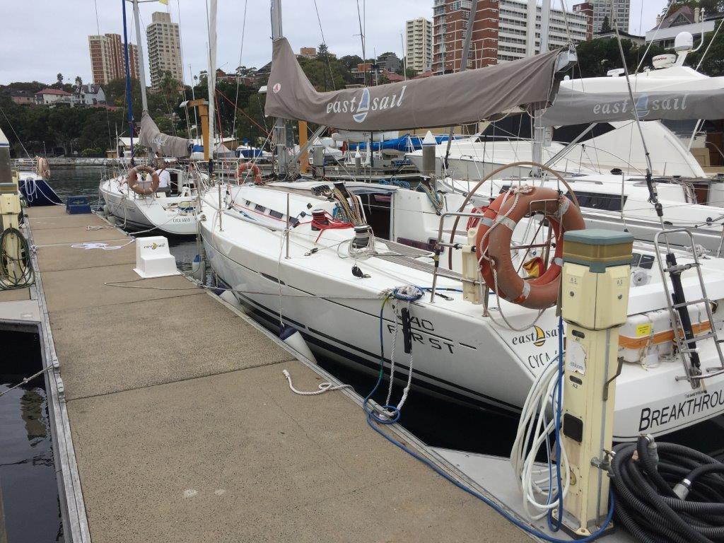 Docking and Mooring Lesson Eastsail Sydney Reservations
