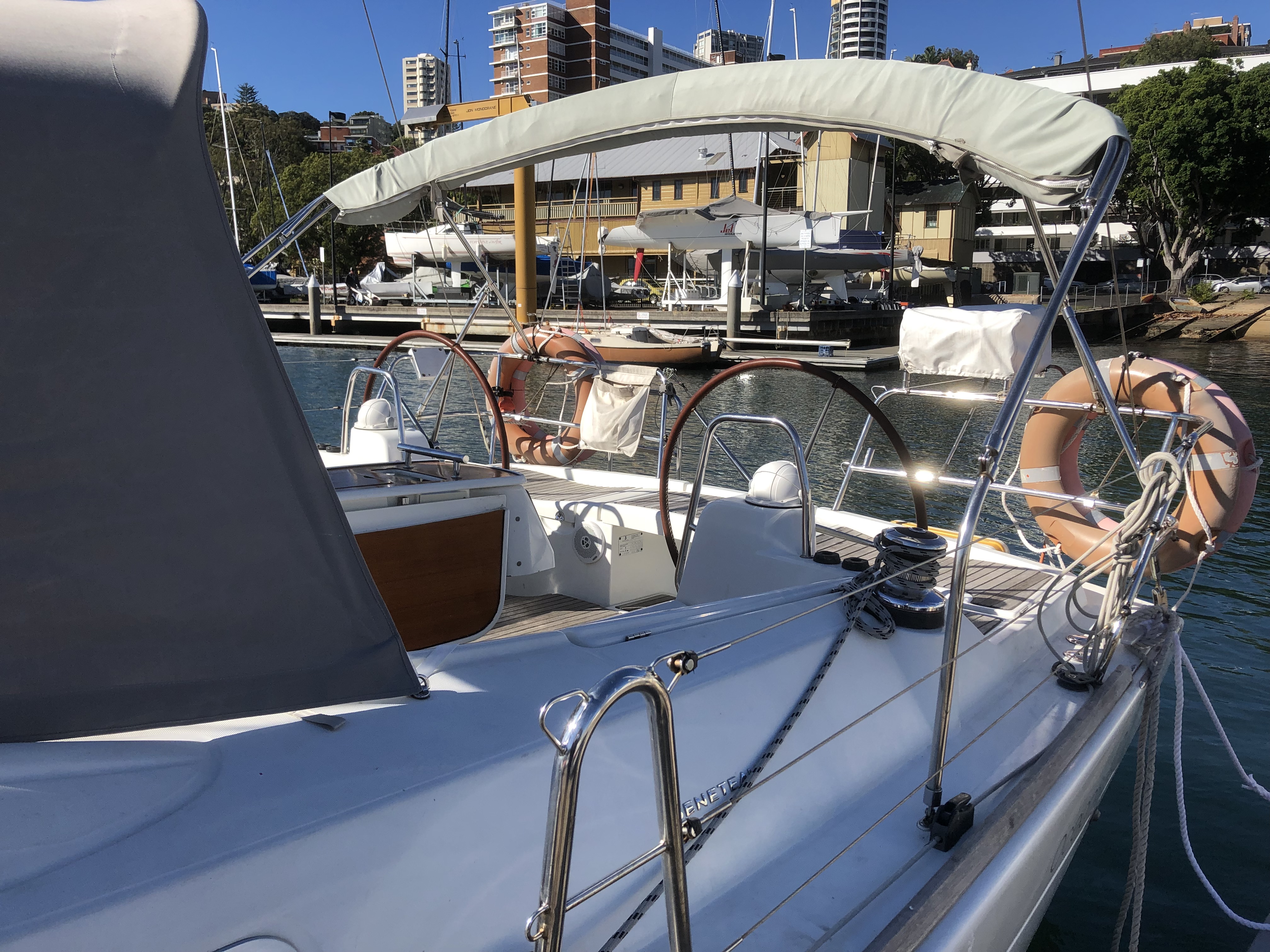 Bareboat Beneteau First 40 or Oceanis 40 for up to 12 persons