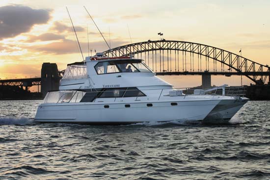 Skippered Charter MV Yarranabbe Charter for up to 49 passengers