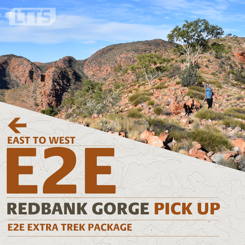 E2E EXTRA Trek Package - Redbank Gorge Pick Up