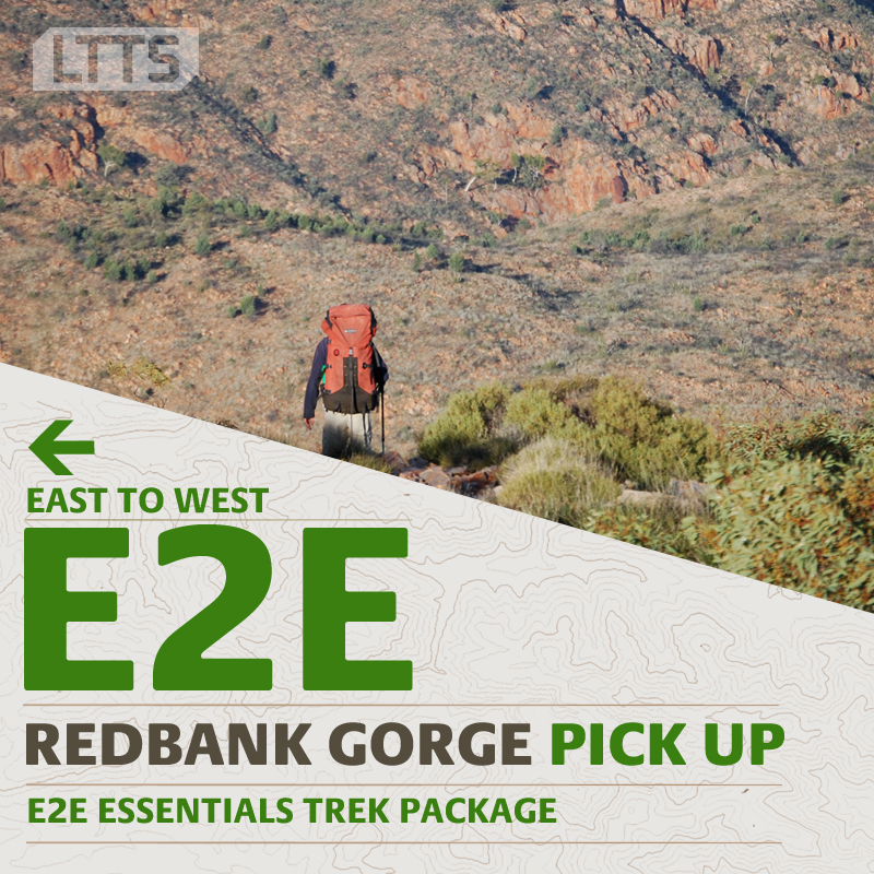 E2E ESSENTIALS Trek Package - Redbank Gorge Pick Up