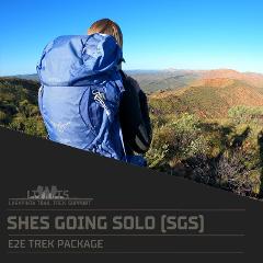 She's Going Solo (SGS) - E2E Trek Package- Redbank Gorge Drop Off