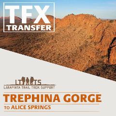 AFTERNOON PICK UP: Trephina Gorge to Alice Springs