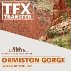 MIDDAY PICK UP: Larapinta Trail Transfer from Ormiston Gorge