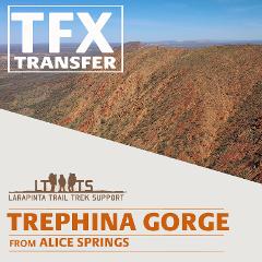 MORNING DROP OFF: Alice Springs to Trephina Gorge