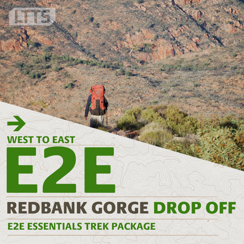 E2E ESSENTIALS Trek Package - Redbank Gorge Drop Off